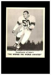 John Reger Football Cards 1963 Kahn's Wieners Prices