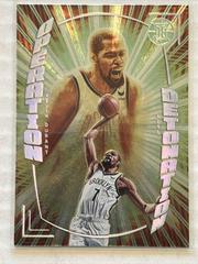 Kevin Durant [Emerald] #2 Basketball Cards 2021 Panini Illusions Operation Detonation Prices