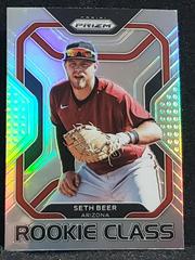 Seth Beer [Silver Prizm] #RC-13 Baseball Cards 2022 Panini Prizm Rookie Class Prices
