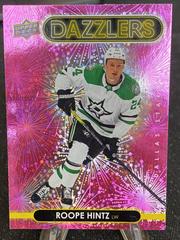 Roope Hintz [Pink] Hockey Cards 2021 Upper Deck Dazzlers Prices