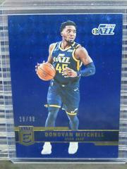 Donovan Mitchell [Blue] #101 Basketball Cards 2021 Panini Donruss Elite Prices
