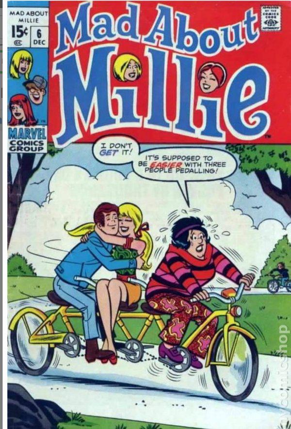 Mad About Millie #6 (1969) Comic Books Mad About Millie