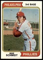 Mike Schmidt Baseball Cards 1974 Topps Prices