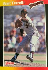 Walt Terrell Baseball Cards 1989 Donruss Traded Prices
