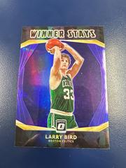 Larry Bird [Purple] #19 Basketball Cards 2020 Panini Donruss Optic Winner Stays Prices