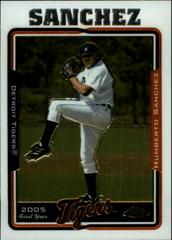 Humberto Sanchez #UH117 Baseball Cards 2005 Topps Chrome Updates & Highlights Prices
