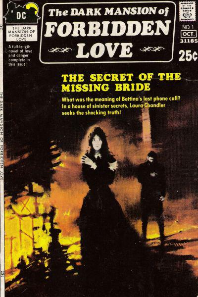 Dark Mansion of Forbidden Love #1 (1971) Comic Books Dark Mansion of Forbidden Love