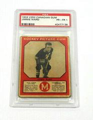 Jimmie Ward Hockey Cards 1933 V252 Canadian Gum Prices