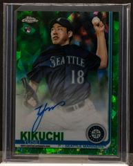 Yusei Kikuchi [Green Refractor] Baseball Cards 2019 Topps Chrome Sapphire Rookie Autographs Prices
