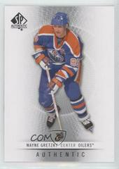 Wayne Gretzky #44 Hockey Cards 2012 SP Authentic Prices