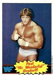 Paul Orndorff #5 Wrestling Cards 1985 Topps WWF Prices