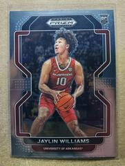 Jaylin Williams #98 Basketball Cards 2022 Panini Prizm Draft Picks Prices