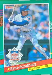 Ryne Sandberg #433 Baseball Cards 1991 Donruss Prices