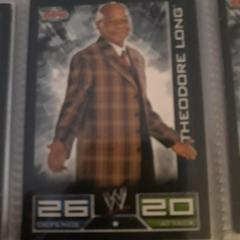 Theodore Long Wrestling Cards 2008 Topps WWE Slam Attax Prices
