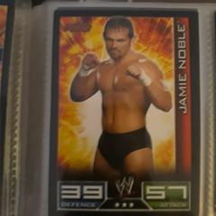 Jamie Noble Wrestling Cards 2008 Topps WWE Slam Attax Prices