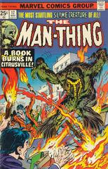 Man-Thing #17 (1975) Comic Books Man-Thing Prices