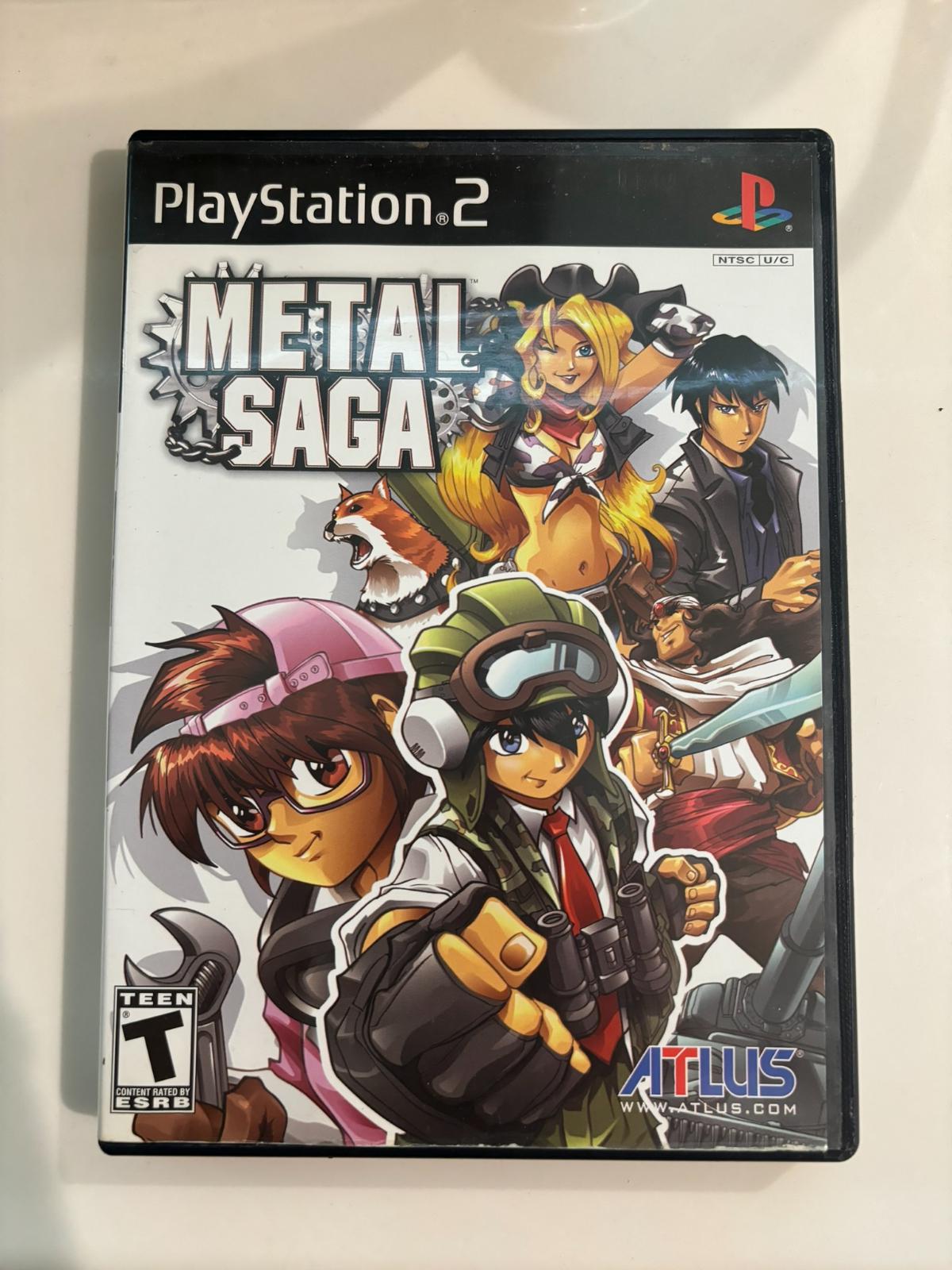 Metal Saga | Item, Box, and Manual | Playstation 2