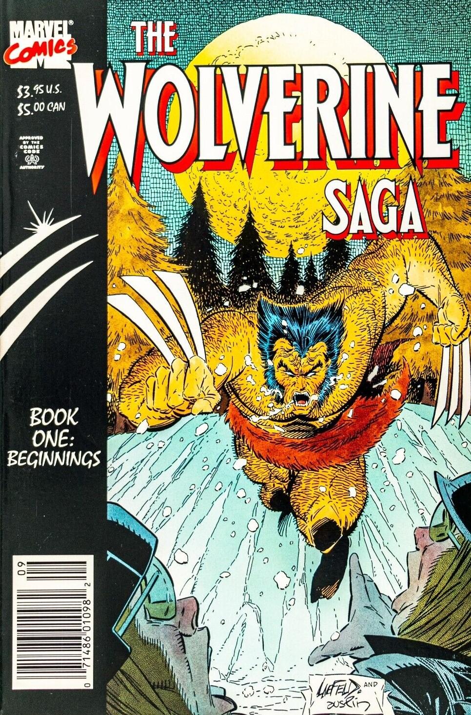 Wolverine Saga [Newsstand] #1 (1989) Comic Books Wolverine Saga