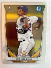 Michael Feliz #bcp45 Baseball Cards 2014 Bowman Chrome Prices