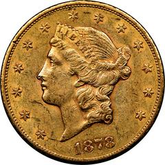 1878 CC Coins Liberty Head Gold Double Eagle Prices