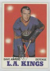 Dave Amadio Hockey Cards 1970 Topps Prices