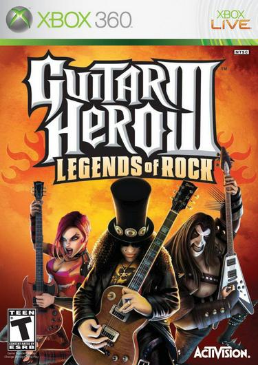Guitar Hero III Legends of Rock Cover Art