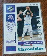LeBron James [Teal] Basketball Cards 2020 Panini Chronicles Prices