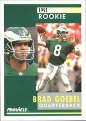 Brad Goebel Football Cards 1991 Pinnacle Prices