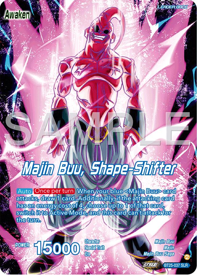 Majin Buu // Majin Buu, Shape-Shifter [SLR Foil] BT25-037 Dragon Ball Super Legend of the Dragon Balls