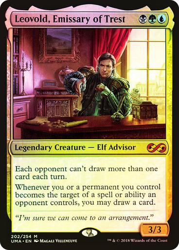 Leovold, Emissary of Trest [Foil] #202 Magic Ultimate Masters