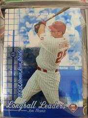 Jim Thome #LL-10 Baseball Cards 2005 Donruss Prices