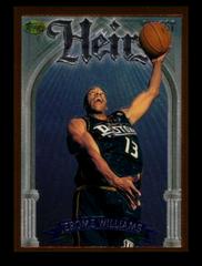 Jerome Williams w Coating Basketball Cards 1996 Finest Prices