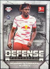 Mohamed Simakan #DF-MS Soccer Cards 2021 Topps Bundesliga Defense Fortresses Prices
