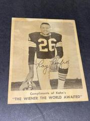 Ray Renfro Football Cards 1963 Kahn's Wieners Prices