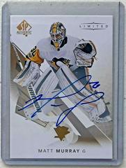 Matt Murray [Future Watch Autograph Limited] Hockey Cards 2017 SP Authentic Prices