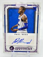 Paul Reed [Purple] #APR-PRE Basketball Cards 2020 Panini Chronicles Apprentice Signatures Prices