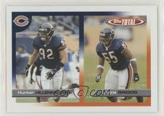 Hunter Hillenmeyer, Lance Briggs #146 Football Cards 2005 Topps Total Prices