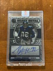 Michael Strahan Football Cards 2022 Panini Elements Heavy Metal Autographs Prices