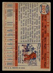 Back | Billy Hunter Baseball Cards 1957 Topps