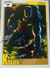 Kraven Marvel 1991 Universe Prices