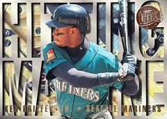 Ken Griffey Jr Baseball Cards 1995 Ultra Hitting Machines Prices