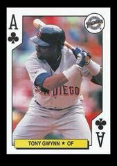 Tony Gwynn [Ace of Clubs] Baseball Cards 1991 U.S. Playing Card All Stars Prices