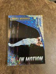 Russell Westbrook [Dazzle] #2 Basketball Cards 2018 Panini Threads in Motion Prices