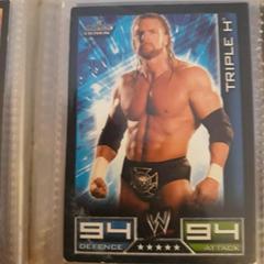 Triple H Wrestling Cards 2008 Topps WWE Slam Attax Prices