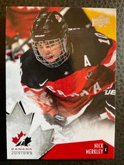 Nick Merkley #5 Hockey Cards 2015 Upper Deck Team Canada Juniors Prices