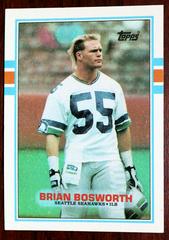 Brian Bosworth Football Cards 1989 Topps Prices