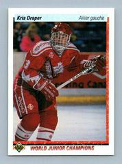 Kris Draper Hockey Cards 1990 Upper Deck French Prices