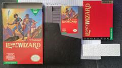Box, Cartridge, Manual, Sleeve, And Styrofoam  | Legacy of the Wizard NES