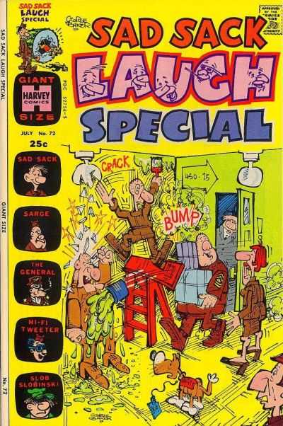 Sad Sack Laugh Special #72 (1969) Comic Books Sad Sack Laugh Special