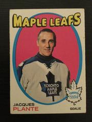 Jacques Plante Hockey Cards 1971 Topps Prices